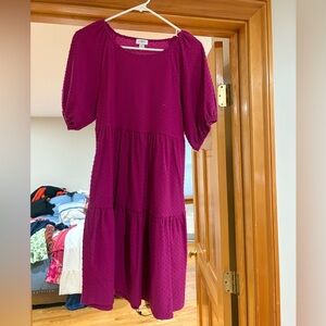 J. Crew Factory Purple Dress